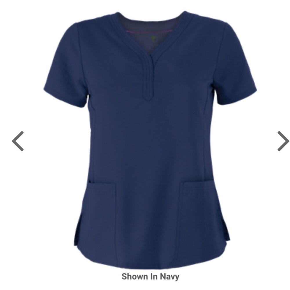 Healing Hands Scrubs Purple Label STRETCH Jane Top